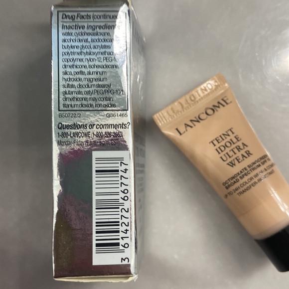 Lancôme Tient Idole Ultra Wear Mini 140 Ivory 5 ml NIB Expired 11/22 travel size - Picture 4 of 10